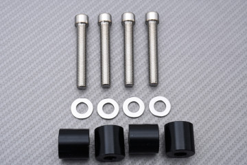 Asidero pasajero trasero anodizado YAMAHA TENERE XTZ 700 2019 - 2024