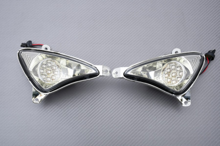 Paire de clignotants avant LED Fumés Yamaha TMAX 500 2001 - 2007