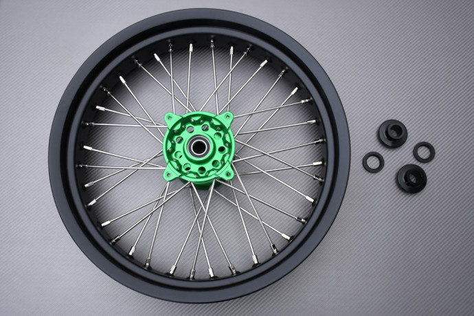Llanta Delantera 17'' Supermoto KAWASAKI KXF / KX 125 / 250 / 450 2006 - 2020 (3,5 x 17) Llanta Delantera 17'' Supermoto KAWASAKI KXF / KX 125 / 250 / 450 2006 - 2020 (3,5 x 17)