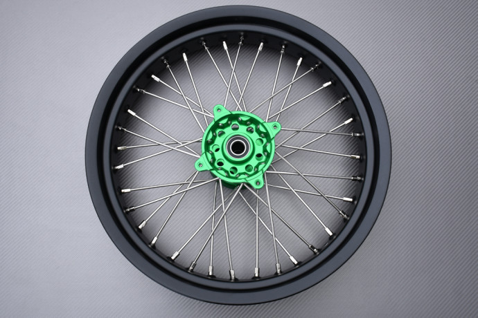 Llanta Delantera 17'' Supermoto KAWASAKI KXF / KX 125 / 250 / 450 2006 - 2020 (3,5 x 17) Llanta Delantera 17'' Supermoto KAWASAKI KXF / KX 125 / 250 / 450 2006 - 2020 (3,5 x 17)