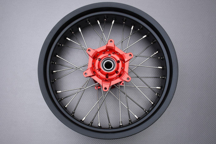 Jante Arrière 17'' Supermotard HONDA CRF 250 / 450 X 2004 - 2014 (4,25 x 17) Jante Arrière 17'' Supermotard HONDA CRF 250 / 450 X 2004 - 2014 (4,25 x 17)
