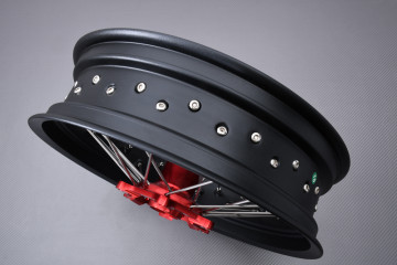 Jante Arrière 17'' Supermotard HONDA CRF 250 / 450 X 2004 - 2014 (4,25 x 17) Jante Arrière 17'' Supermotard HONDA CRF 250 / 450 X 2004 - 2014 (4,25 x 17)