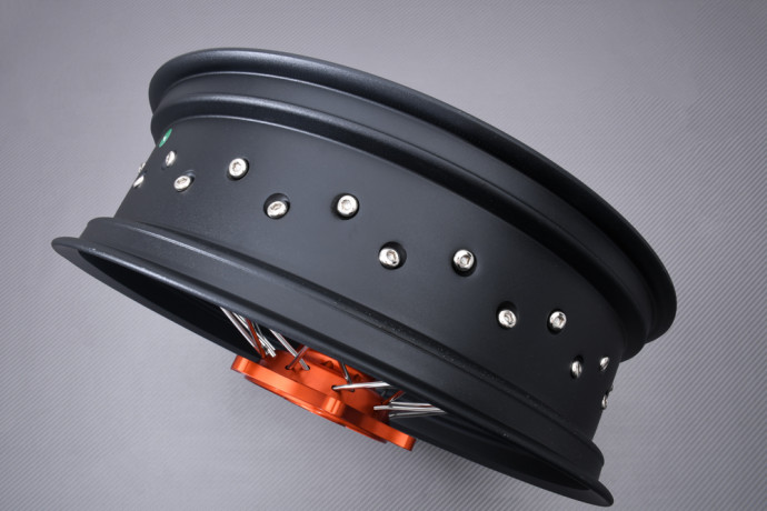 Llanta Trasera 17'' Supermoto KTM EXCF / EXC 125 / 200 / 250 / 350 / 400 / 525 2003 - 2015 (5 x 17)