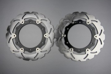 Paire de Disques wave 267 mm avant YAMAHA TMAX 2008-2011