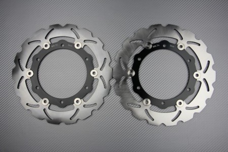 Paire de Disques wave 267 mm avant YAMAHA TMAX 2008-2011