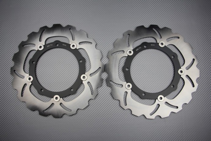 Par de discos wave delantero 282 mm Yamaha MT07 / TRACER / XSR / TENERE 700 2014 - 2021 Par de discos wave delantero 282 mm Yamaha MT07 / TRACER / XSR / TENERE 700 2014 - 2021
