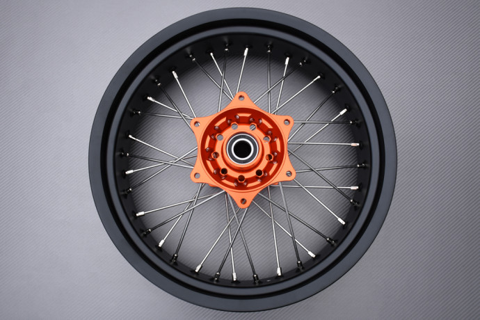 Supermoto Rear Rim 17'' KTM SMR / SXF / SX 125 / 250 / 350 / 450 2013 - 2014 (5 x 17) Supermoto Rear Rim 17'' KTM SMR / SXF / SX 125 / 250 / 350 / 450 2013 - 2014 (5 x 17)