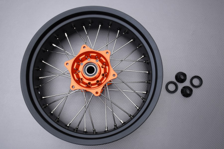 Jante Arrière 17'' Supermotard KTM SMR / EXCF / EXC 150 / 250 / 350 / 450 / 500 2023 - 2024 (5 x 17)