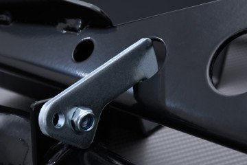 Front motorbike wheel chock for Trailer / Van / Lifting platform / Showroom