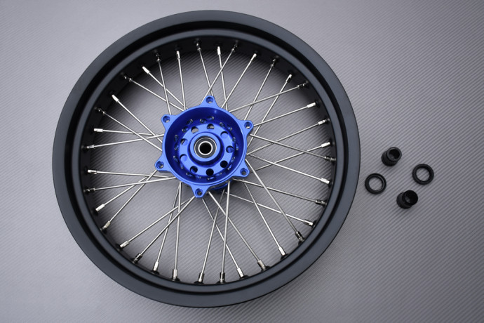 Paar Felgen Vorne Hinten 17'' / 17'' Supermoto SUZUKI DR 650 S / SE 1996 - 2024 Paar Felgen Vorne Hinten 17'' / 17'' Supermoto SUZUKI DR 650 S / SE 1996 - 2024