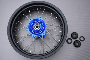 Paire de Jantes Avant Arrière 17'' / 17'' Supermotard YAMAHA YZF 250 / 450 2009 - 2013 Paire de Jantes Avant Arrière 17'' / 17'' Supermotard YAMAHA YZF 250 / 450 2009 - 2013