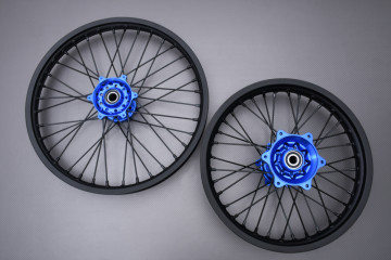 Paire de Jantes Avant Arrière 21" / 18" Off Road / Enduro YAMAHA YZF 250 / 450 2014 - 2023