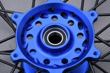 Paire de Jantes Avant Arrière 21'' / 19'' Off Road / Cross YAMAHA WRF 250 / 450 2006 - 2019