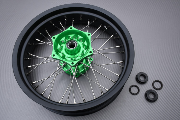 Jante Arrière 17'' Supermotard KAWASAKI KLX 450 R 2009 - 2024 (4,25 x 17) Jante Arrière 17'' Supermotard KAWASAKI KLX 450 R 2009 - 2024 (4,25 x 17)