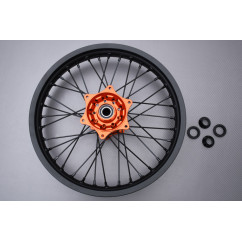 Par de Llantas Delantera y Trasera 21' / 19' Off Road / Cross KTM XCF 250 / 350 / 450 2013 - 2014