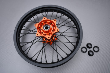 Paire de Jantes Avant Arrière 21" / 18" Off Road / Enduro KTM XC 250 / 300 2013 - 2014