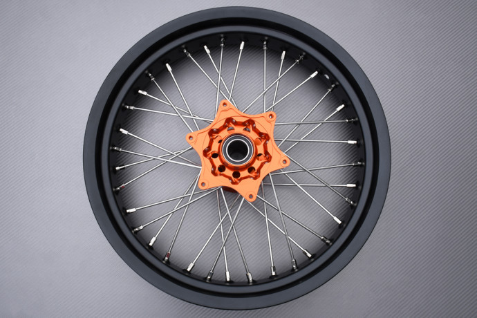 Jante Avant 17'' Supermotard KTM EXCF / EXC 125 / 200 / 250 / 350 / 400 / 525 2003 - 2015 (3,5 x 17) Jante Avant 17'' Supermotard KTM EXCF / EXC 125 / 200 / 250 / 350 / 400 / 525 2003 - 2015 (3,5 x 17)