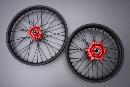 Par de Llantas Delantera y Trasera 21'' / 19'' Off Road / Cross HONDA CRF / CR 125 / 250 / 450 R 2002 - 2013