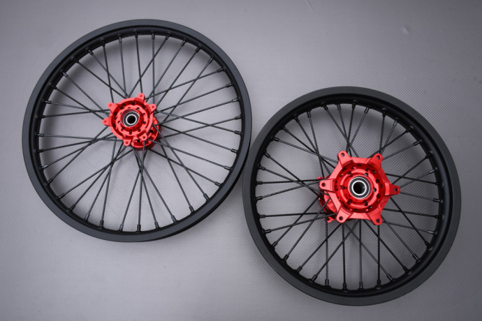 Coppia di cerchi Anteriore e posteriore 21'' / 19'' Off Road / Cross HONDA CRF 250 / 450 R / RX 2013 - 2024