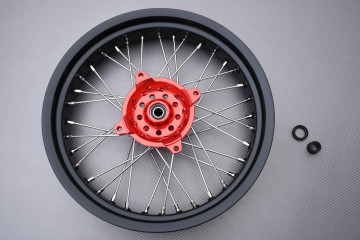 Par de Llantas Delantera y Trasera 17'' / 17'' Supermotard HONDA XR 650 L 1993 - 2024