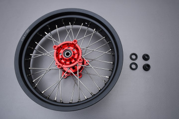 Par de Llantas Delantera y Trasera 17'' / 17'' Supermotard HONDA XR 650 L 1993 - 2024 Par de Llantas Delantera y Trasera 17'' / 17'' Supermotard HONDA XR 650 L 1993 - 2024
