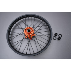 Paire de Jantes Avant Arrière 21" / 18" Off Road / Enduro KTM XC / SMR 450 2004 - 2012