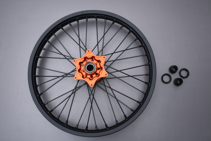 Par de Llantas Delantera y Trasera 21'' / 19'' Off Road / Cross KTM XCF / XC 125 / 250 / 350 / 450 2015 - 2023