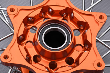 Paire de Jantes Avant Arrière 17'' / 17'' Supermotard KTM XCF / XC 125 / 250 / 350 / 450 2015 - 2023
