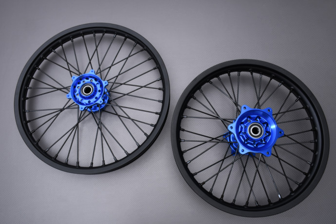 Par de Llantas Delantera y Trasera 21'' / 19'' Cross HUSABERG FE / TE 125 / 250 / 390 / 450 / 501 / 570 2009 - 2014
