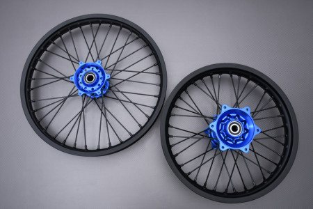 Paire de Jantes Avant Arrière 21" / 18" Enduro HUSQVARNA FE / TE / TX 125 / 150 / 250 / 300 / 450 / 501 2016 - 2024