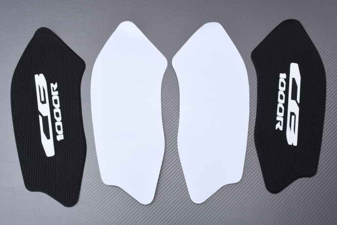 Coppia Protezioni laterali antiscivolo serbatoio HONDA CB1000R 2018 - 2023 Coppia Protezioni laterali antiscivolo serbatoio HONDA CB1000R 2018 - 2023