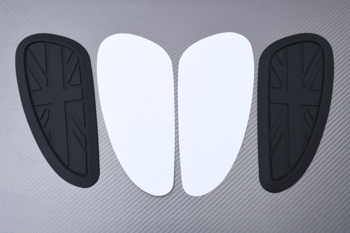 Adhesive tank side traction pads TRIUMPH BONNEVILLE T100 / T120 / SPEEDMASTER / BOBBER 1200 2016 - 2024