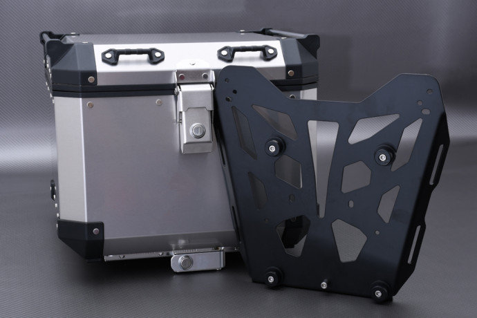 Trio di valigie laterali 110L + Top-Case + kit di fissaggio specifico BMW F750GS / F850GS 2018 - 2021 Trio di valigie laterali 110L + Top-Case + kit di fissaggio specifico BMW F750GS / F850GS 2018 - 2021