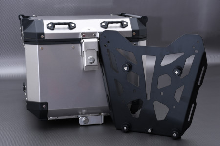 Baúl Top Case en aluminio + kit de fijaciones específicas BMW R1200GS / R1250GS 2013 - 2023