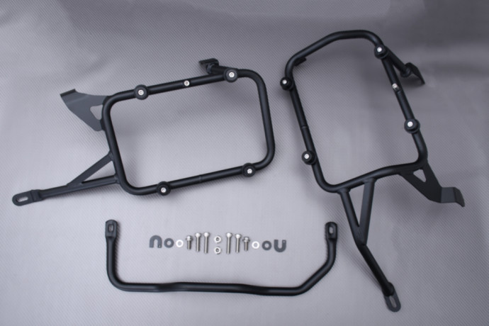 Coppia di valigie laterali 78L in alluminio + kit di fissaggio specifico BMW F750GS / F850GS / ADVENTURE 2018 - 2021 Coppia di valigie laterali 78L in alluminio + kit di fissaggio specifico BMW F750GS / F850GS / ADVENTURE 2018 - 2021