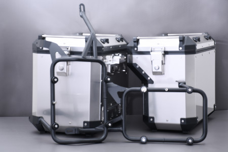 Trio Valises latérales 110L + Top-Case + kits de fixations spécifique BMW F750GS / F850GS 2018 - 2021