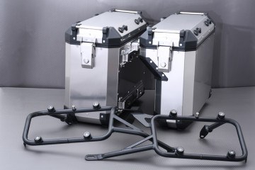 Trio Valises latérales 78L + Top-Case + kits de fixations spécifique BMW F750GS / F850GS / ADVENTURE 2018 - 2021