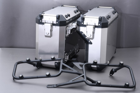 Trio Valises latérales 78L + Top-Case + kits de fixations spécifique BMW F750GS / F850GS / ADVENTURE 2018 - 2021