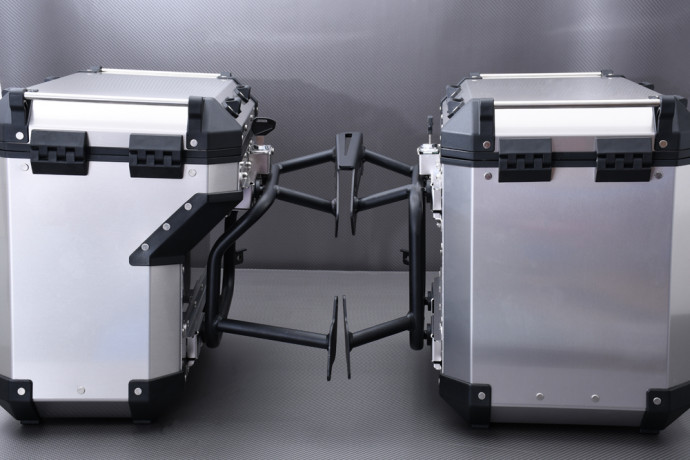 Coppia di valigie laterali 110L + kit di fissaggio KTM SUPER ADVENTURE / ADVENTURE 1050 / 1090 / 1190 / 1290 2013 - 2020 Coppia di valigie laterali 110L + kit di fissaggio KTM SUPER ADVENTURE / ADVENTURE 1050 / 1090 / 1190 / 1290 2013 - 2020