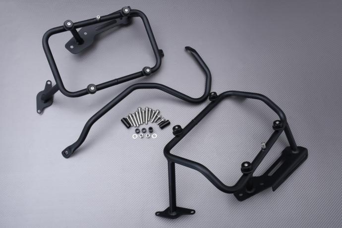 Pair of aluminium 78L side luggage + specific fixing kits KTM SUPER ADVENTURE / ADVENTURE 1050 / 1090 / 1190 / 1290 2013 - 2020 Pair of aluminium 78L side luggage + specific fixing kits KTM SUPER ADVENTURE / ADVENTURE 1050 / 1090 / 1190 / 1290 2013 - 2020