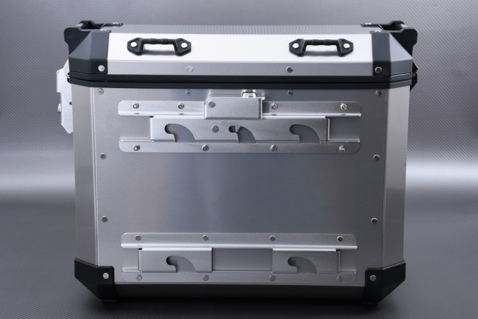 Paar Seitenkoffer 78L aus Aluminium + spezifische Befestigungskits SUZUKI VSTROM DL 650 / XT 2017 - 2024