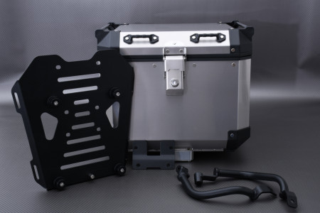 Valise Top Case en aluminium + kit de fixations spécifique SUZUKI VSTROM DL 650 / XT 2017 - 2024