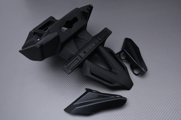 Portatarga tipo d'origine specifica SUZUKI GSXR 1000 2009 - 2016 Portatarga tipo d'origine specifica SUZUKI GSXR 1000 2009 - 2016