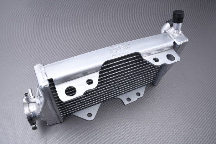 Coppia di radiatori dell'acqua da racing rinforzati AVDB HONDA CR 250 R 2002 - 2004 Coppia di radiatori dell'acqua da racing rinforzati AVDB HONDA CR 250 R 2002 - 2004