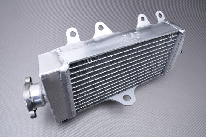 Coppia di radiatori dell'acqua da racing rinforzati AVDB YAMAHA YZ 125 2005 - 2011