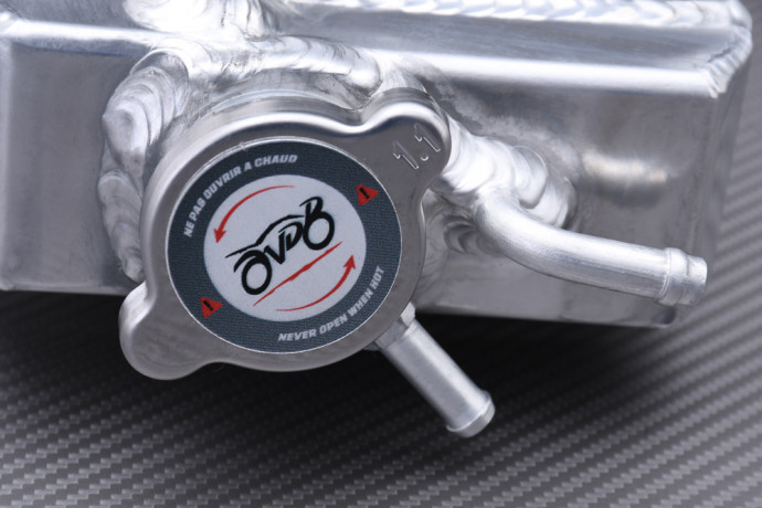 Coppia di radiatori dell'acqua da racing rinforzati AVDB KAWASAKI KXF 250 2009