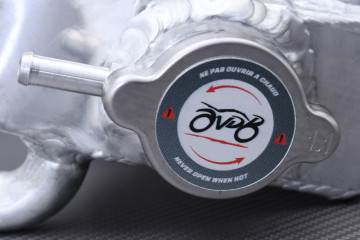 Coppia di radiatori dell'acqua da racing rinforzati AVDB KAWASAKI KX 500 1988 - 2004