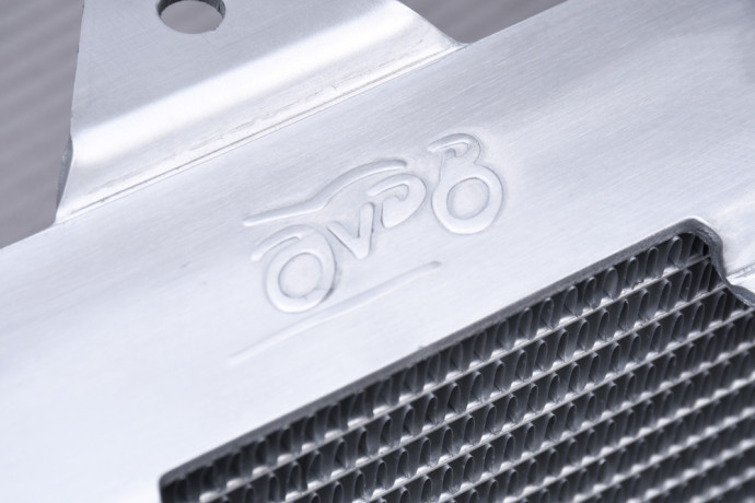 Coppia di radiatori dell'acqua da racing rinforzati AVDB KAWASAKI KX 500 1988 - 2004