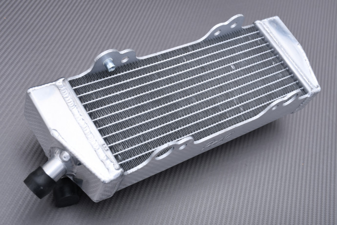 Coppia di radiatori dell'acqua da racing rinforzati AVDB KTM MXC / EXC 125 / 200 / 250 / 300 1997 - 2007