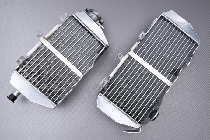 AVDB Pair of Ultra-Reinforced Racing Water Radiators HONDA CRF 450 L / RL / X 2019 - 2024 AVDB Pair of Ultra-Reinforced Racing Water Radiators HONDA CRF 450 L / RL / X 2019 - 2024
